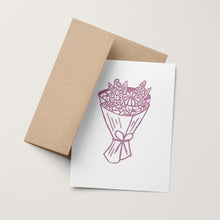 Load image into Gallery viewer, Floral Bouquet Greeting Card