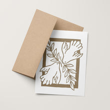 Load image into Gallery viewer, Golden Doves Card