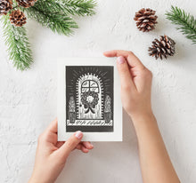 Load image into Gallery viewer, Christmas Wreath Holiday Card
