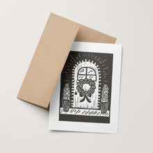 Load image into Gallery viewer, Christmas Wreath Holiday Card