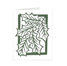 Load image into Gallery viewer, Holly Branch Card