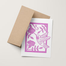 Load image into Gallery viewer, Hummingbird Card