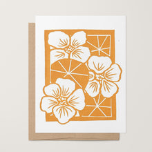 Load image into Gallery viewer, Nasturtium Card
