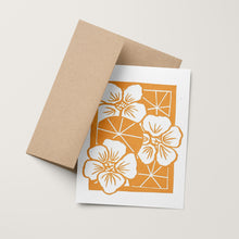 Load image into Gallery viewer, Nasturtium Card