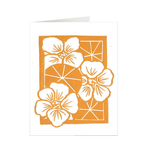 Load image into Gallery viewer, Nasturtium Card