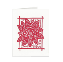 Load image into Gallery viewer, Poinsettia Holiday Card

