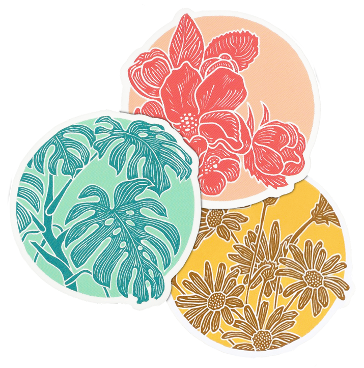 Botanical Vinyl Sticker Set