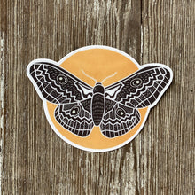 Load image into Gallery viewer, Polyphemus Moth Vinyl Sticker
