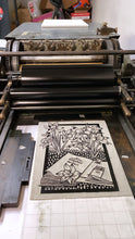 Load image into Gallery viewer, Language of Flowers II Block Print
