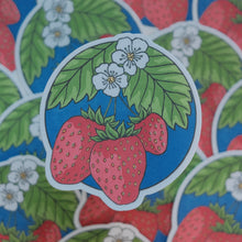 Load image into Gallery viewer, Strawberry Blossom Sticker
