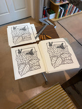 Load image into Gallery viewer, Hydrangea &amp; Butterflies Blockprint
