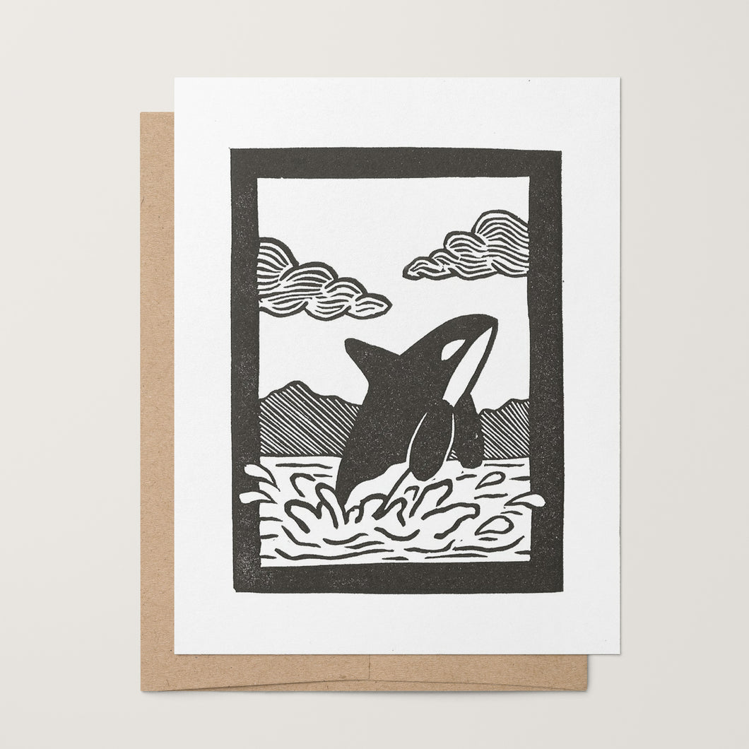 Orca Card - Coxswain Press Orca Card - Coxswain Press