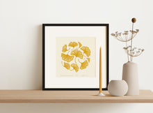 Load image into Gallery viewer, Ginkgo Leaves - Goldenrod
