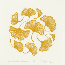 Load image into Gallery viewer, Ginkgo Leaves - Goldenrod
