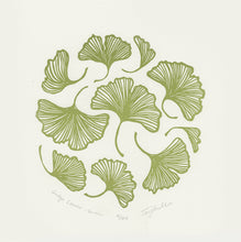 Load image into Gallery viewer, Ginkgo Leaves - Green
