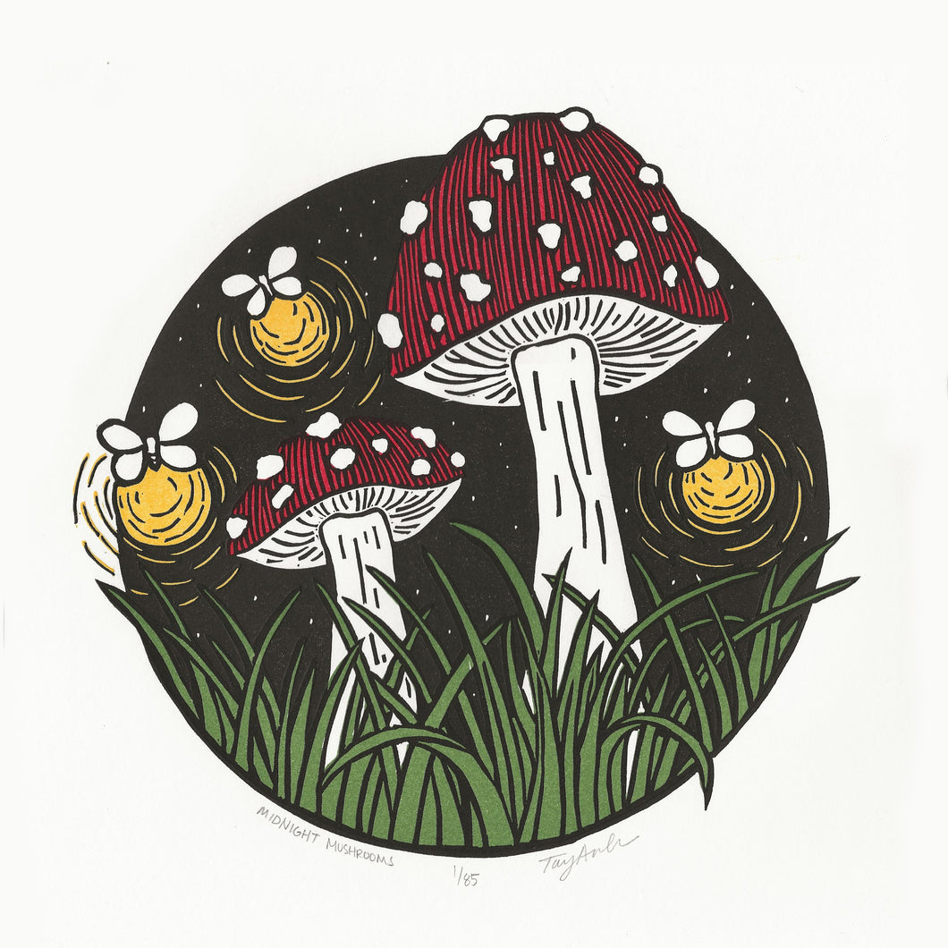 Midnight Mushrooms