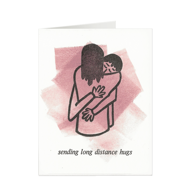 Sending Long Distance Hugs