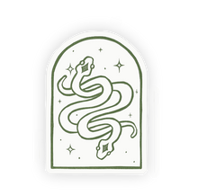 Load image into Gallery viewer, Twin Snakes Vinyl Sticker
